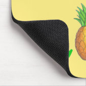 ALOHA Tropical Hawaiian Island Ananas Obst Mousepad (Ecke)