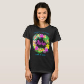 Aloha Tropical Hawaiian Luau Abschluss T-Shirt (Vorne ganz)