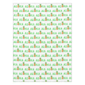 ALOHA Tropical Island Hawaiian Pineapi Hawaii Tischdecke (Vorderseite)