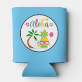 Aloha Tropical Luau Party Dosenkühler (Rückseite)