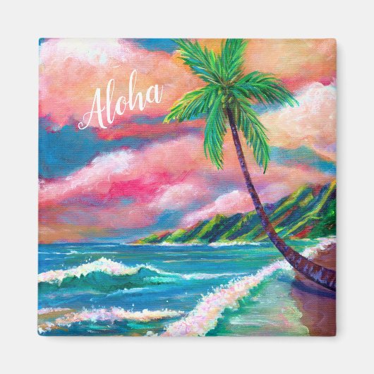 Aloha Tropical Na Pali Küste der Kauai Magnet (Vorne)