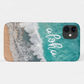 Aloha Tropical Sand Beach mit türkisblauem Meer Case-Mate iPhone Hülle (Rückseite (Horizontal))