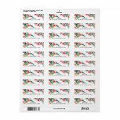 Aloha Tropical Summer Floral Brautparty Chic (Vorne)