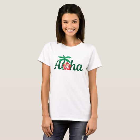 Aloha Tropical T-Shirt (Vorne ganz)
