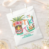 Aloha Tropical Tiki Birthday Vielen Dank Geschenktütchen (Ausgeschnitten)