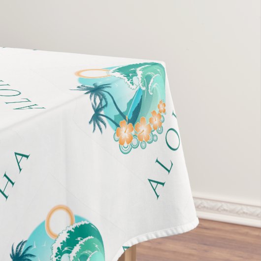 Aloha Tropical Tischdecke (Beispiel)