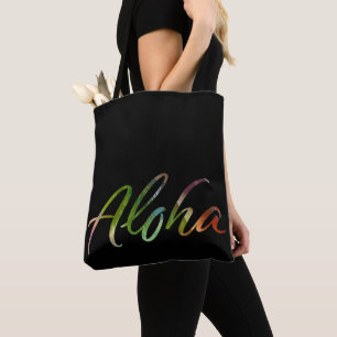 Aloha - tropische Beschriftung - Natur Hawaiis Tasche
