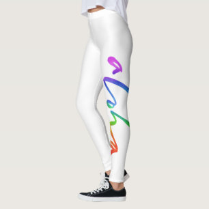 Aloha - tropische Farbbeschriftung - Segel und Leggings