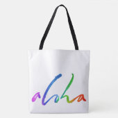 Aloha - Tropische Handschrift - Hawaii Hawai'i Tasche (Vorderseite)