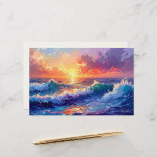 Aloha tropische Kunst leer Briefpapier