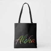 Aloha - Tropische Schrift - Hawaii Hawai'i Nature Tasche (Vorderseite)