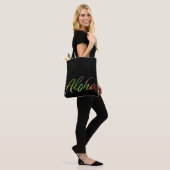 Aloha - Tropische Schrift - Hawaii Hawai'i Nature Tasche (Am Model)