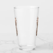 Aloha Tropisches Party mit Ananas Glas (Links)