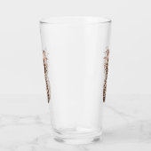 Aloha Tropisches Party mit Ananas Glas (Rechts)