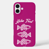 Aloha Trout-Blue Hawaiian Case-Mate iPhone Hülle (Rückseite)
