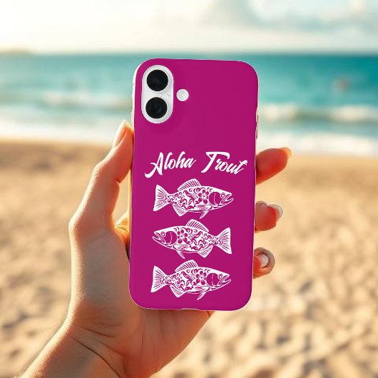 Aloha Trout-Blue Hawaiian Case-Mate iPhone Hülle