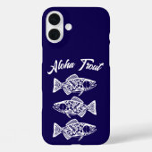 Aloha Trout-Blue Hawaiian Case-Mate iPhone Hülle (Rückseite)