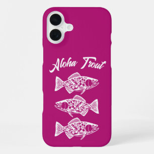 Aloha Trout-Blue Hawaiian iPhone 16 Plus Hülle