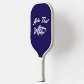Aloha Trout-Blue Hawaiian Pickleball Schläger (Links)