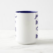 Aloha Trout-Blue Hawaiian Tasse (Zentrum)
