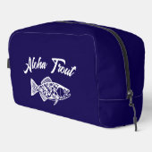 Aloha Trout-Blue Hawaiian Waschbeutel (Rechte Ecke)