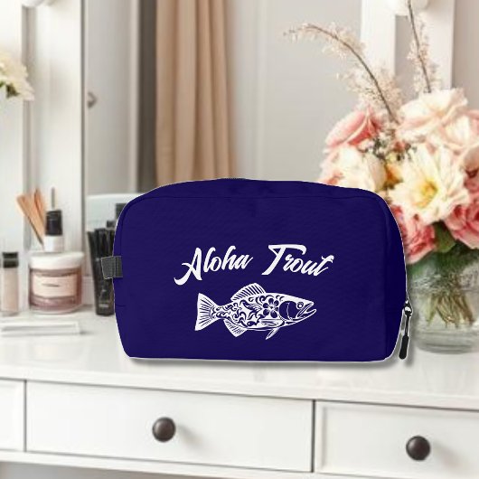 Aloha Trout-Blue Hawaiian Waschbeutel