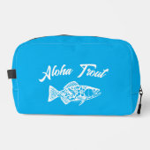 Aloha Trout-Blue Hawaiian Waschbeutel (Vorderseite)