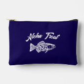 Aloha Trout-Blue Hawaiian Zubehörtasche (Vorderseite)