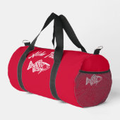 Aloha Trout-Hawaiian Cherry Red Duffle Bag (Rechte Ecke)