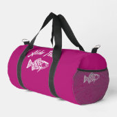 Aloha Trout-Hawaiian Pink Duffle Bag (Rechte Ecke)