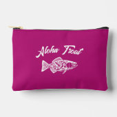 Aloha Trout-Hawaiian Pink Zubehörtasche (Vorderseite)