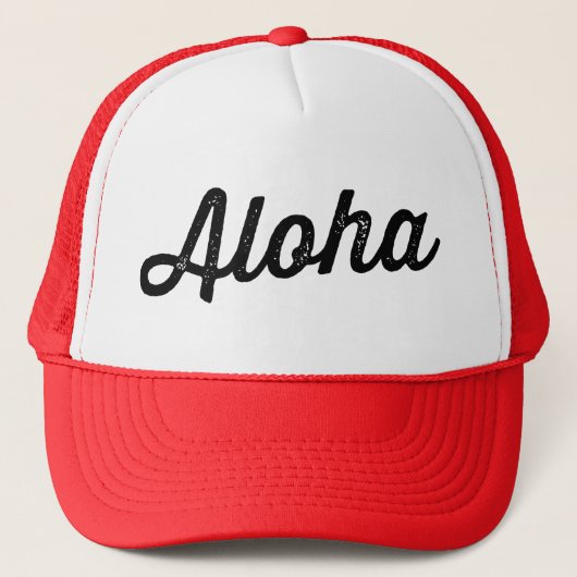 ALOHA TRUCKERKAPPE (Vorderseite)