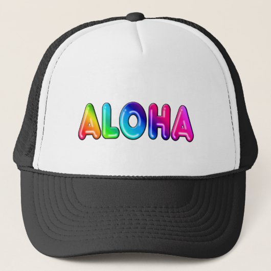 Aloha Truckerkappe (Vorderseite)