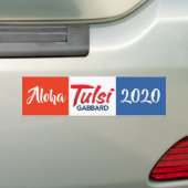 Aloha Tulsi Gabbard 2020 Autoaufkleber (Auf Auto)
