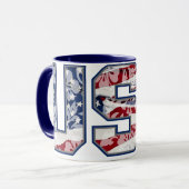 Aloha USA Tasse (Vorderseite Links)