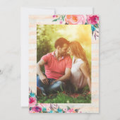 Aloha-Verlobung Einladung (Rückseite)