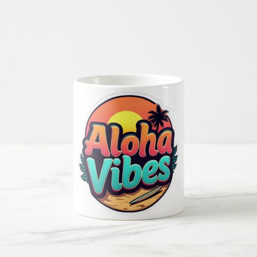 Aloha Vibes Kaffeetasse (Mittel)