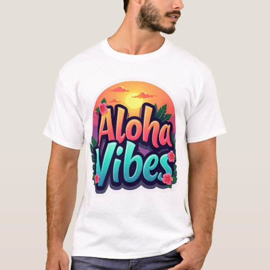 Aloha Vibes Men T-Shirt (Vorderseite)