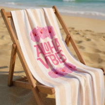 Aloha Vibes Strandtuch