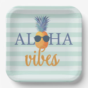 Aloha Vibes Summer Party Paper Teller
