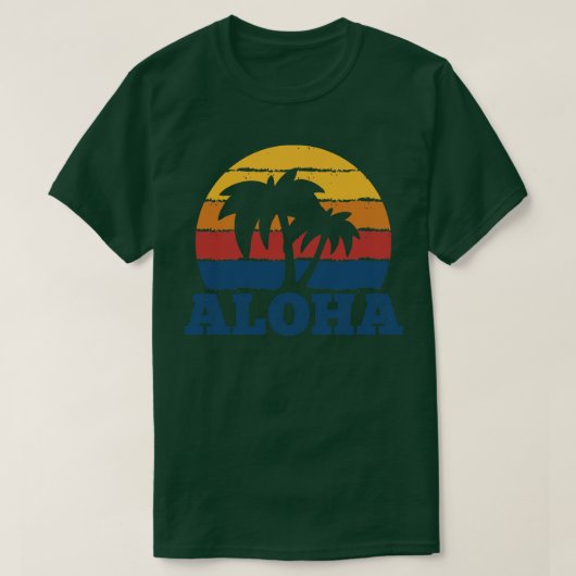 Aloha Vintag Hawaii T-Shirt (Design vorne)
