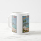 ALOHA von der Tasse WAIKIKI. (Vorderseite Links)