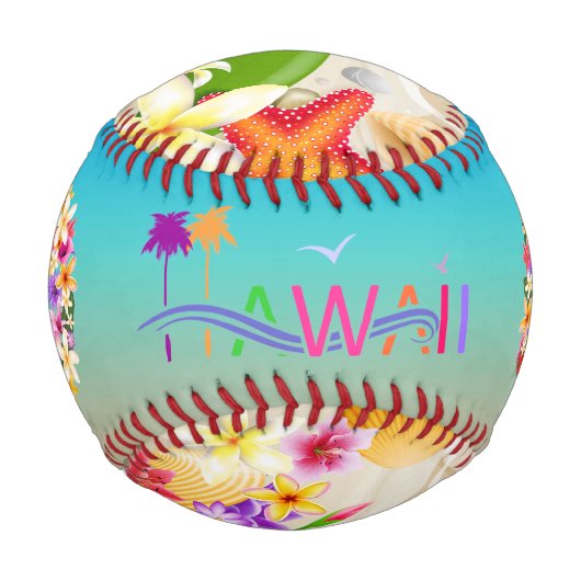 Aloha von Hawaii Baseball (Rückseite)