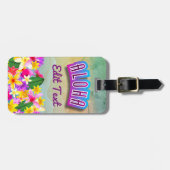 Aloha von Hawaii Gepäckanhänger (Vorderseite horizontal)