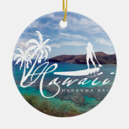 Aloha von Hawaii Keramikornament