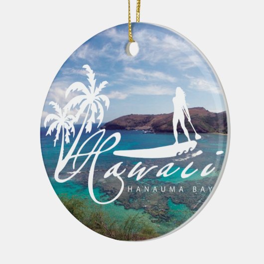 Aloha von Hawaii Keramikornament (Links)