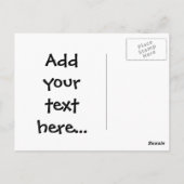 Aloha von Hawaii Postcard Postkarte (Rückseite)