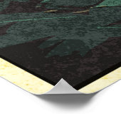 Aloha von Hawaii Vintage Travel Poster (Ecke)