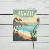 Aloha von Hawaii Vintage Travel Postkarte