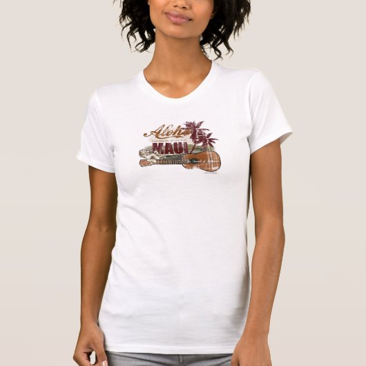 ALOHA VON MAUI T-Shirt (Vorderseite)